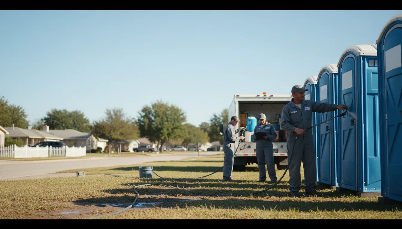 Long-Term Portable Toilet Rental in Saint Matthews, SC near me